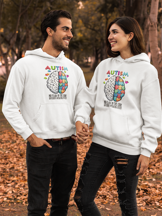 Autism Awareness Puzzle Brain Hoodie