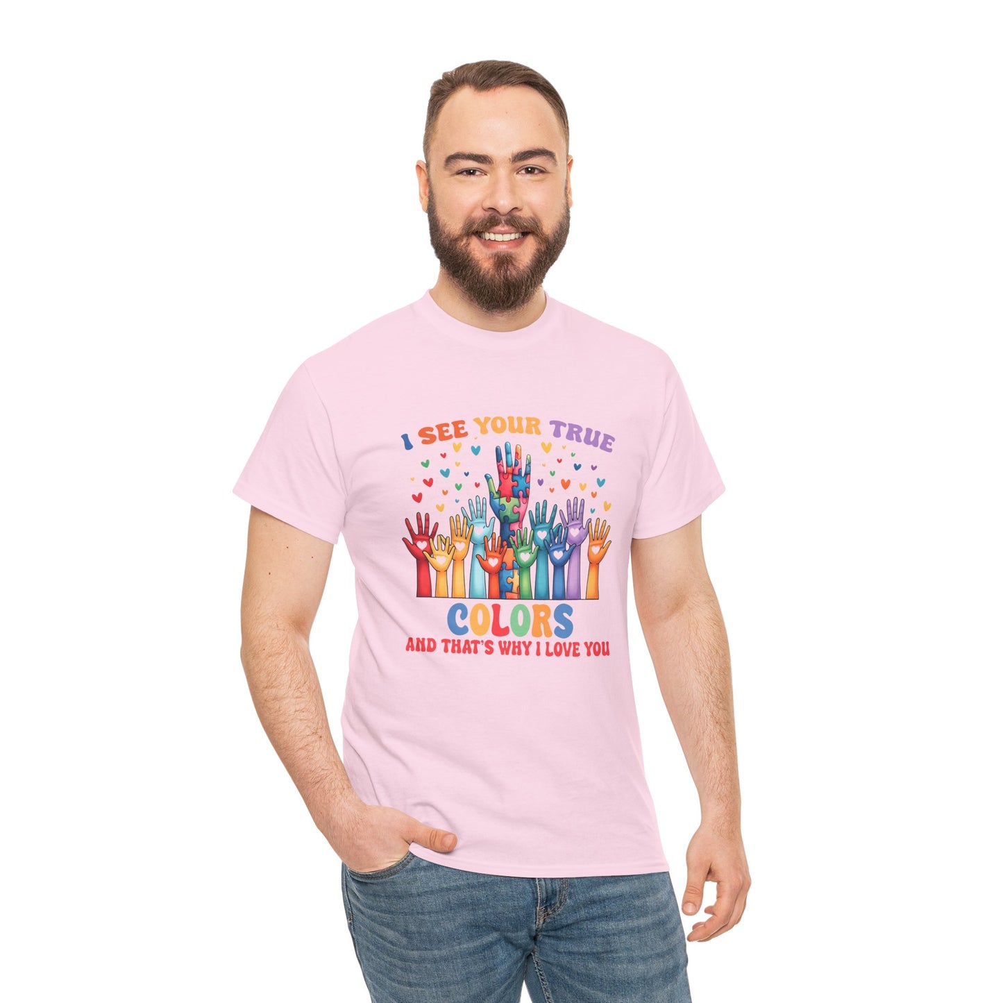"I See Your True Colors" Rainbow Pride Tee