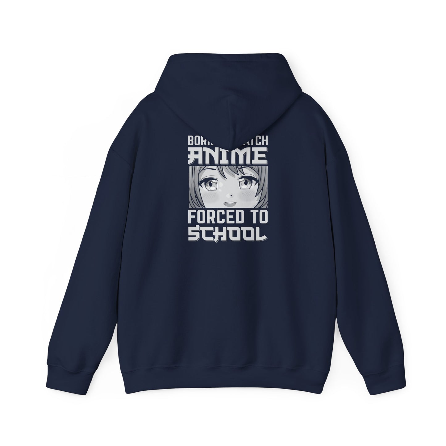 Anime Hoodie – “Forced to School”