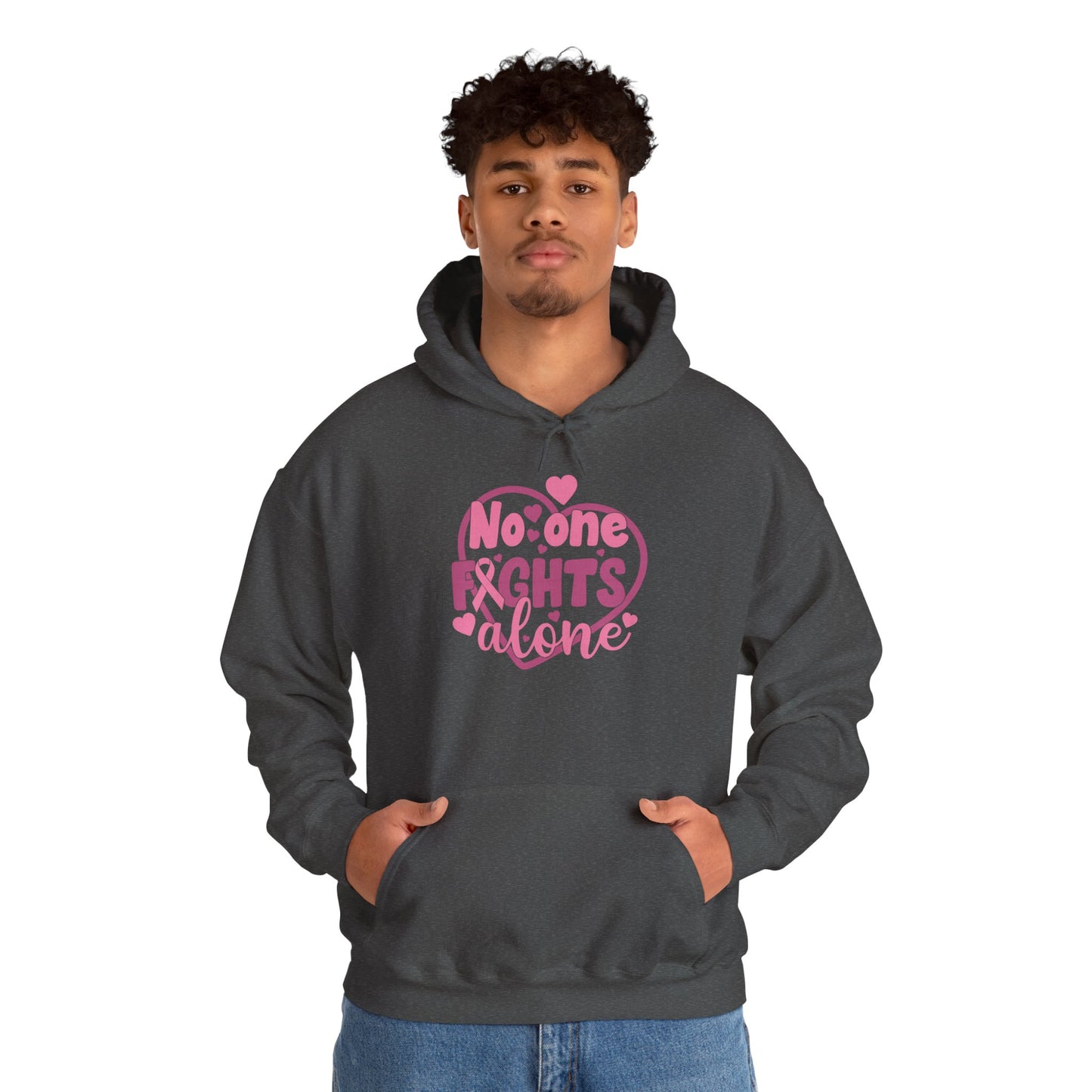 "No One Fights Alone" Hoodie