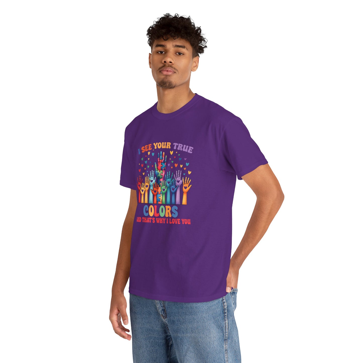 "I See Your True Colors" Rainbow Pride Tee