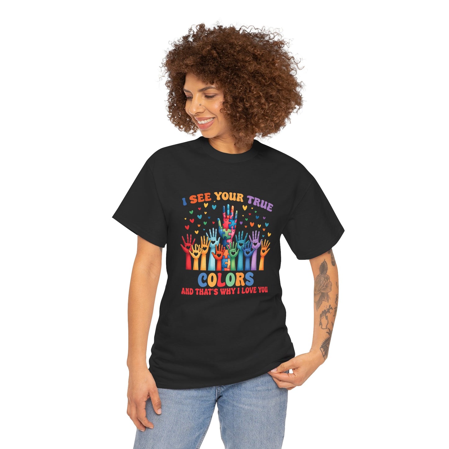 "I See Your True Colors" Rainbow Pride Tee