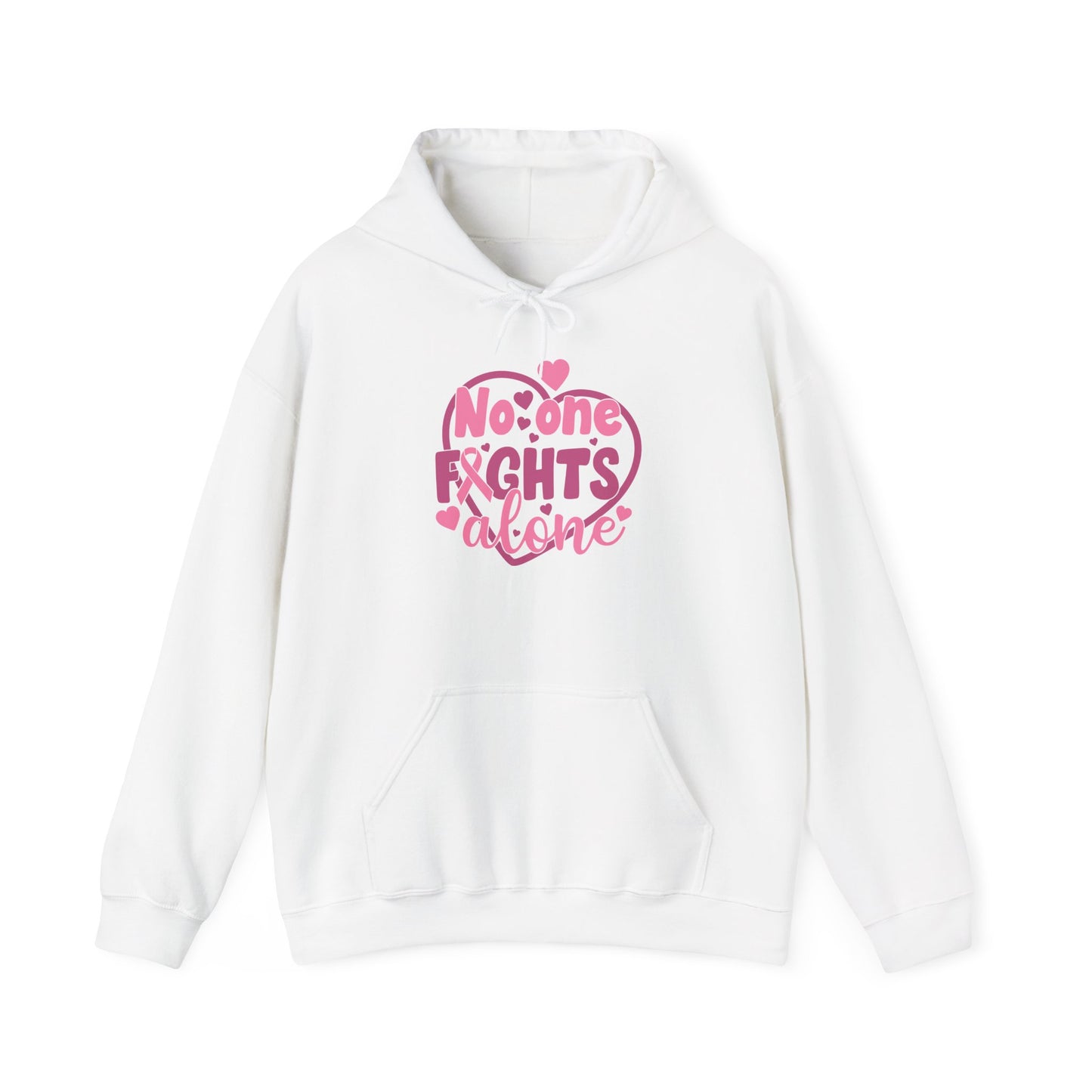 "No One Fights Alone" Hoodie