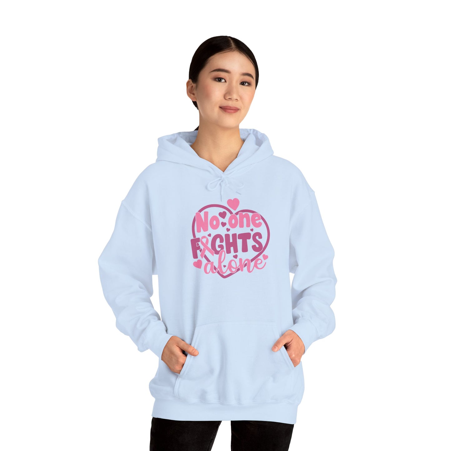 "No One Fights Alone" Hoodie