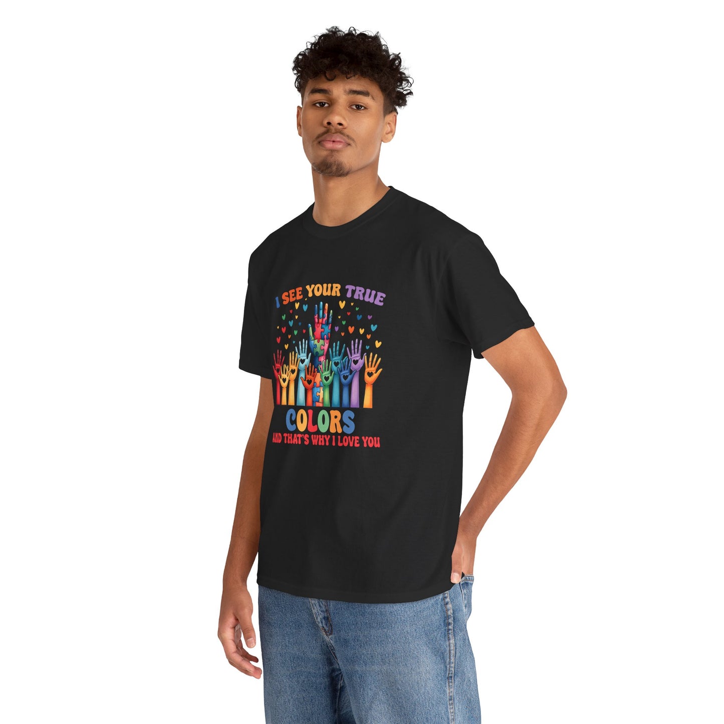 "I See Your True Colors" Rainbow Pride Tee