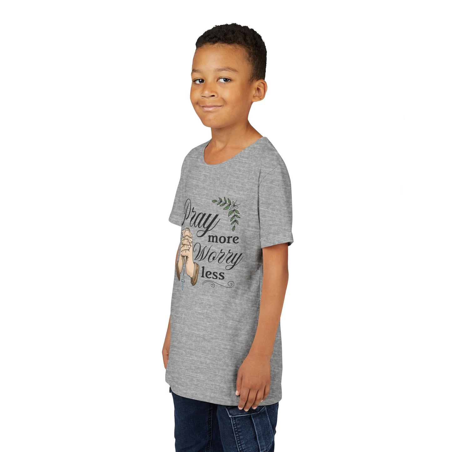 "Pray More Worry Less" Kids Shirt