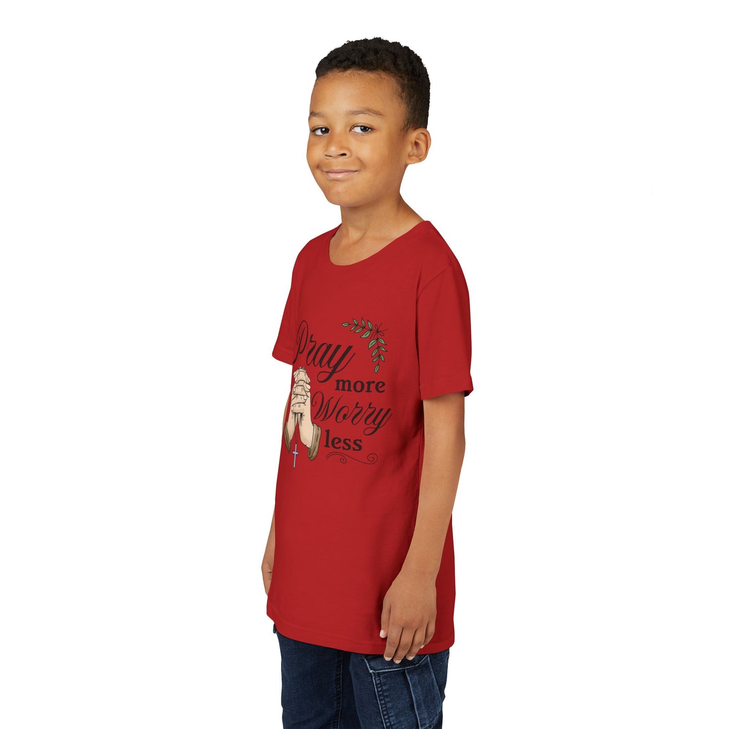 "Pray More Worry Less" Kids Shirt