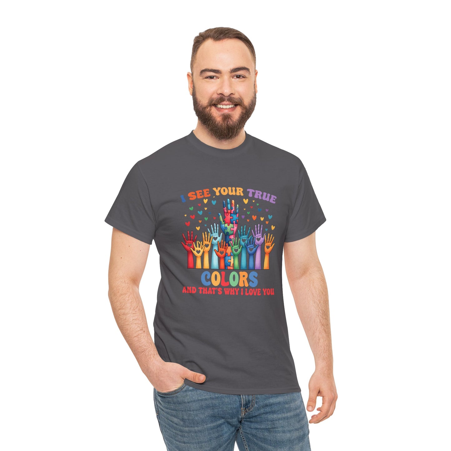 "I See Your True Colors" Rainbow Pride Tee