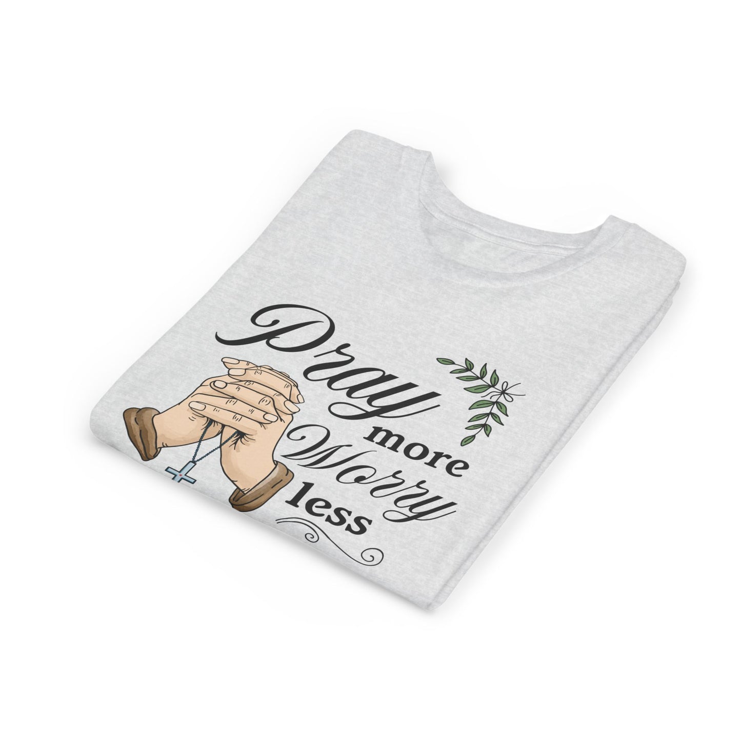 "Pray More Worry Less" Kids Shirt