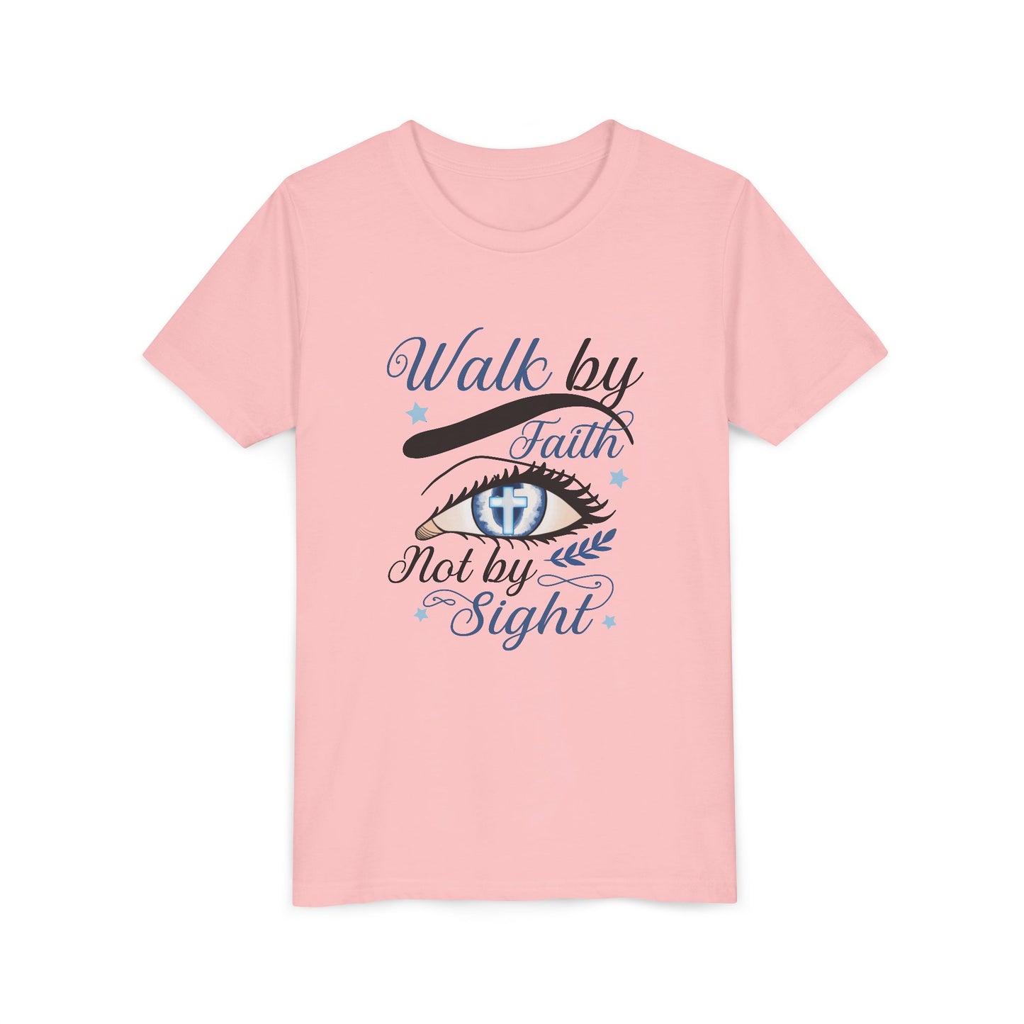 Youth Tee "Walk by Faith Not by Sight"