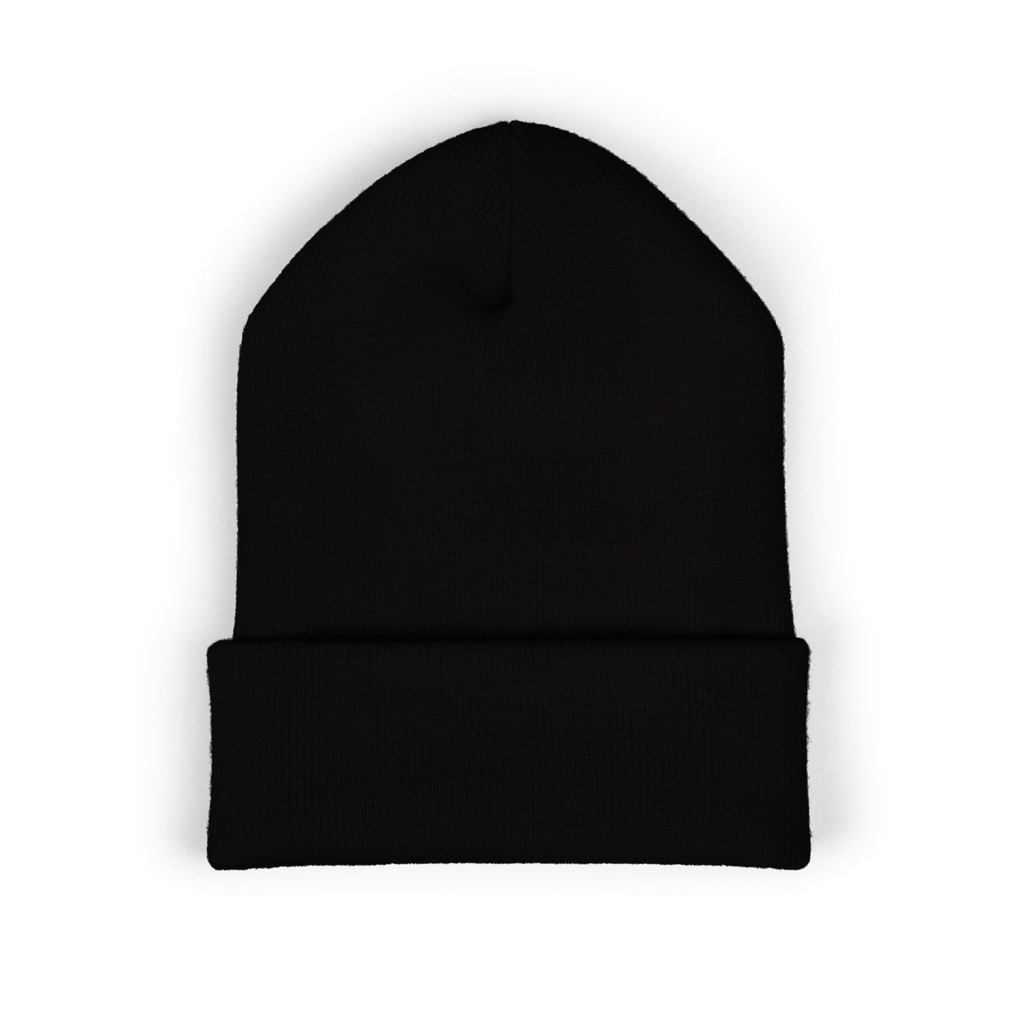 Original Embroidered Cuffed Beanie — Classic Winter Knit Hat