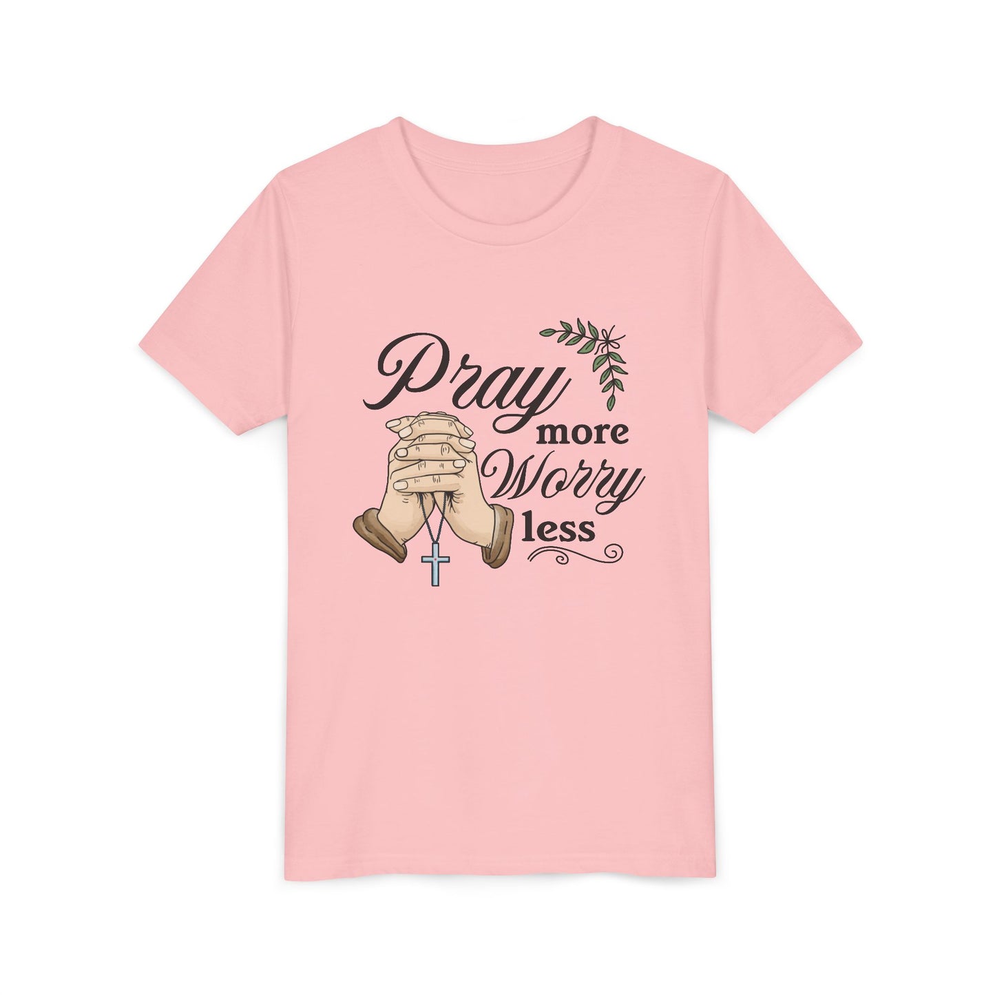 "Pray More Worry Less" Kids Shirt