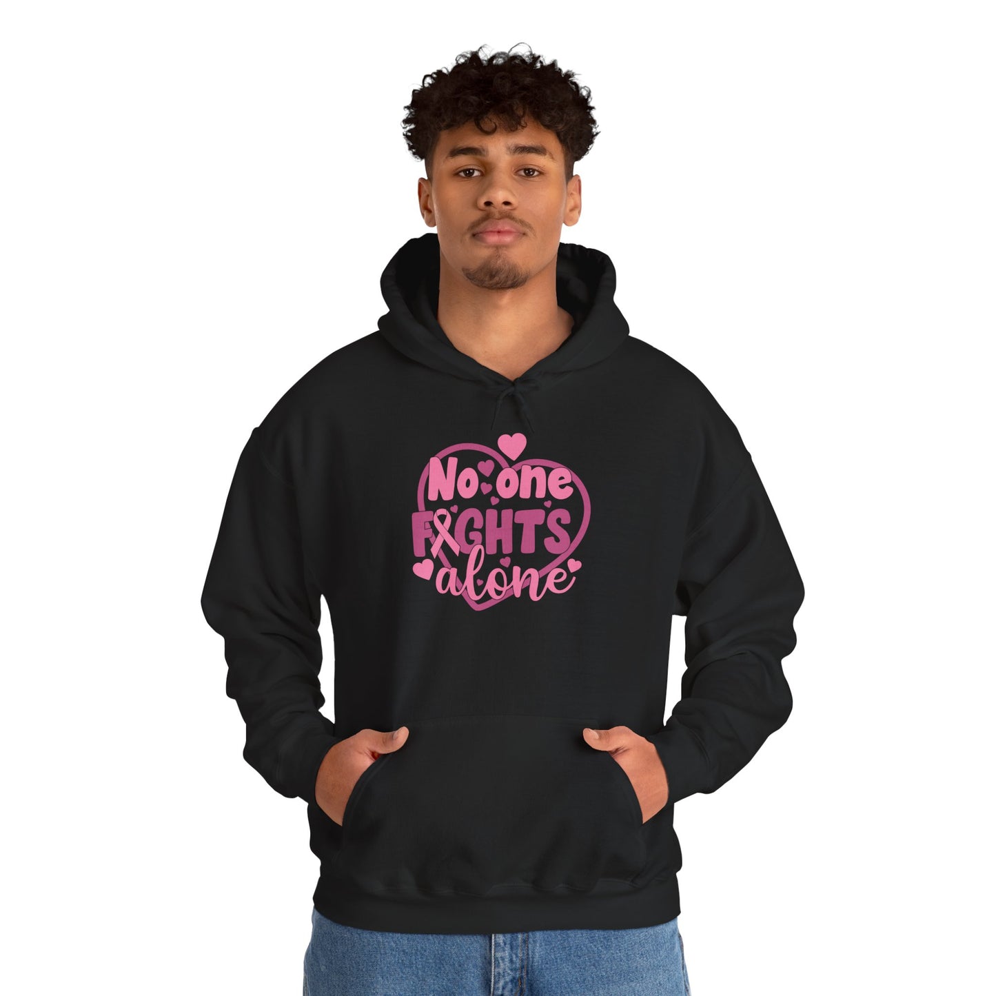 "No One Fights Alone" Hoodie