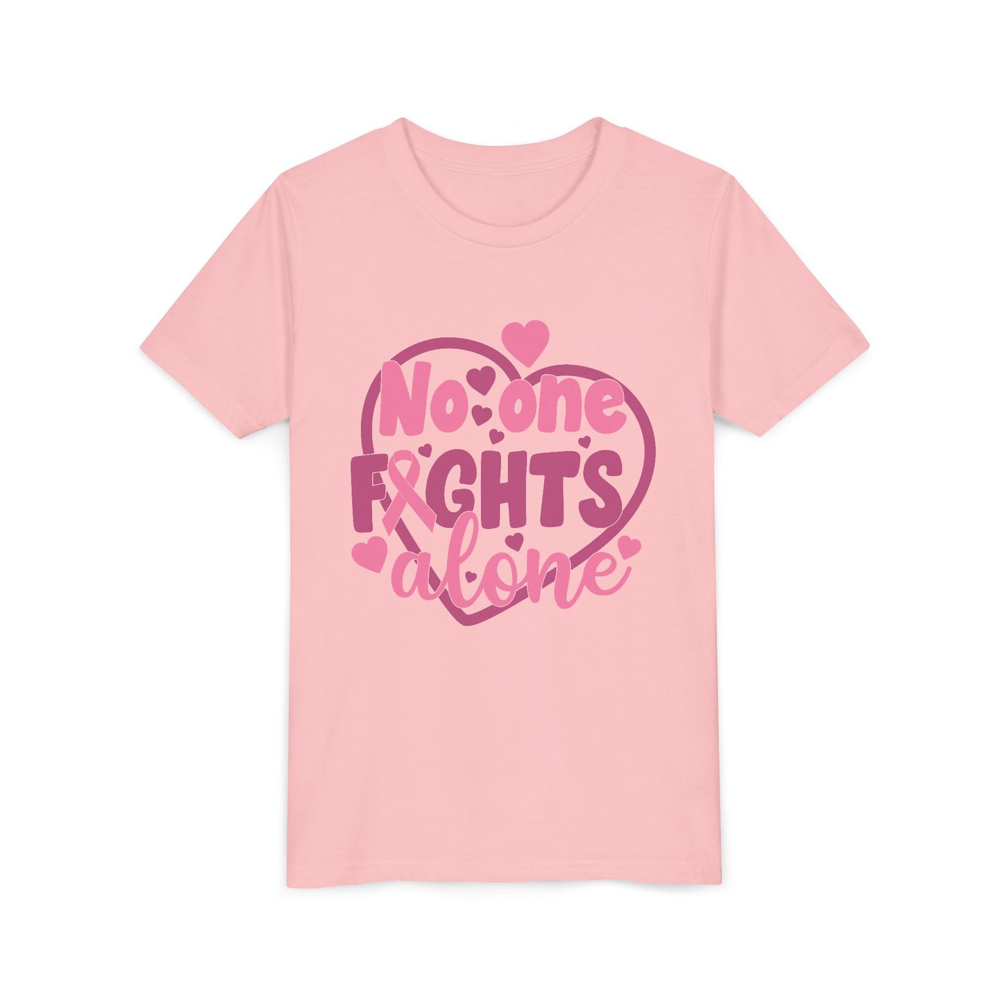 "No One Fights Alone"  Kids Shirt