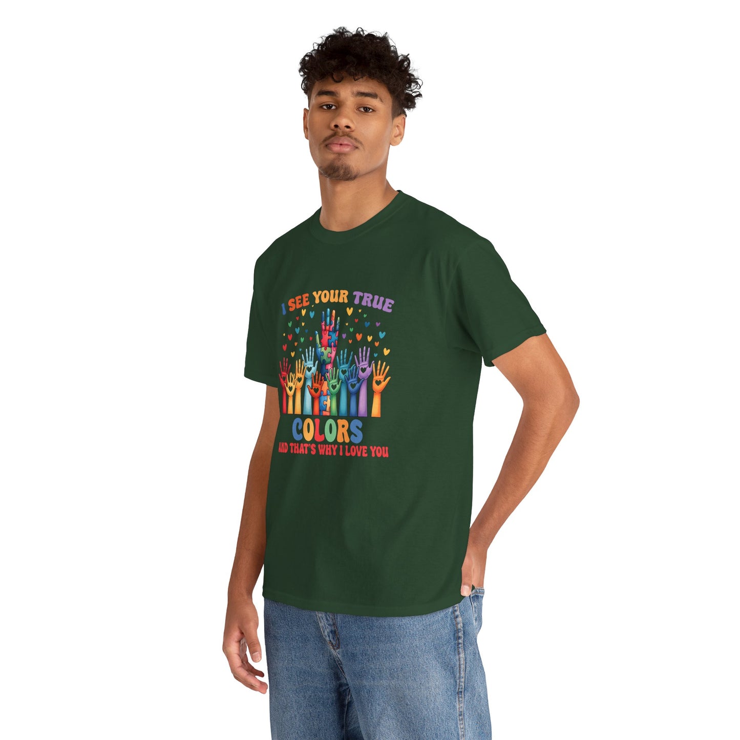 "I See Your True Colors" Rainbow Pride Tee