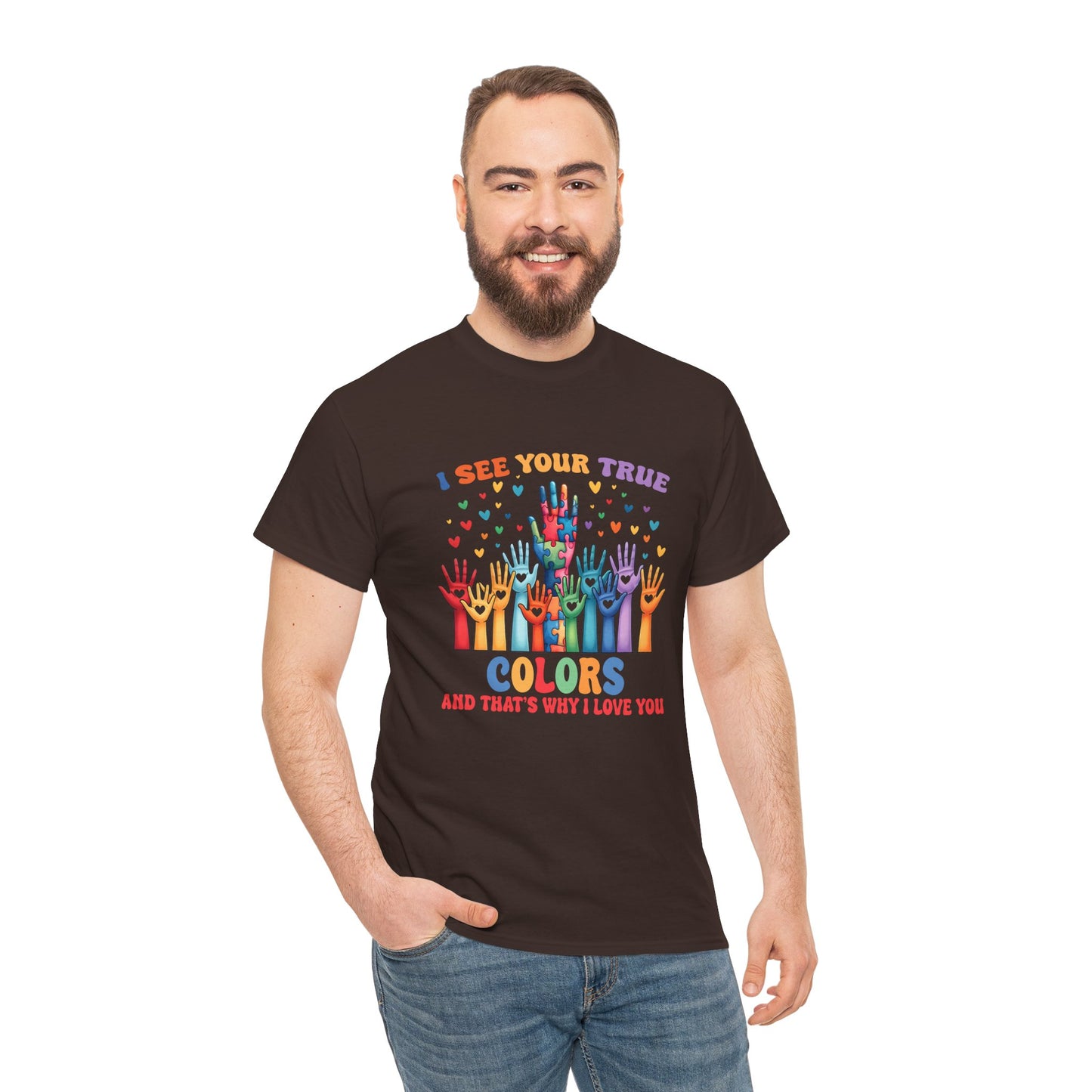 "I See Your True Colors" Rainbow Pride Tee
