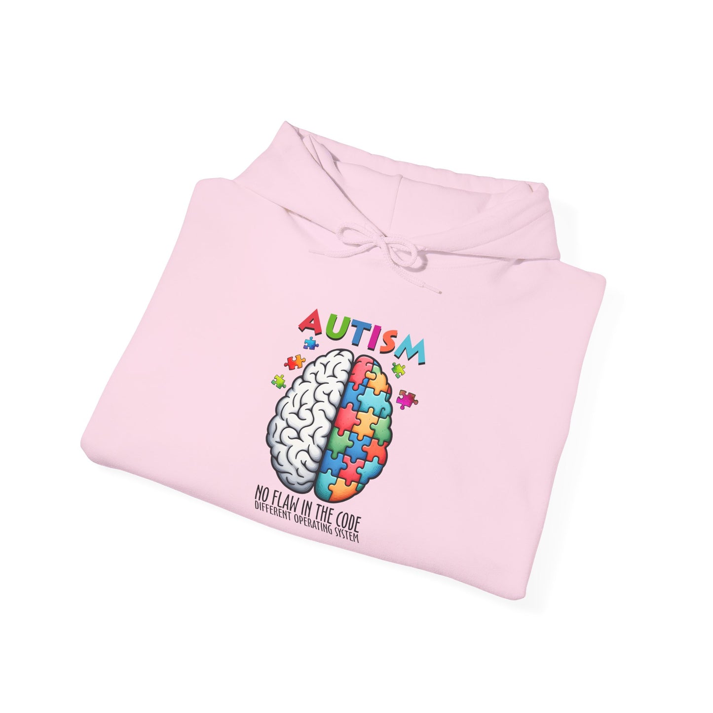 Autism Awareness Puzzle Brain Hoodie