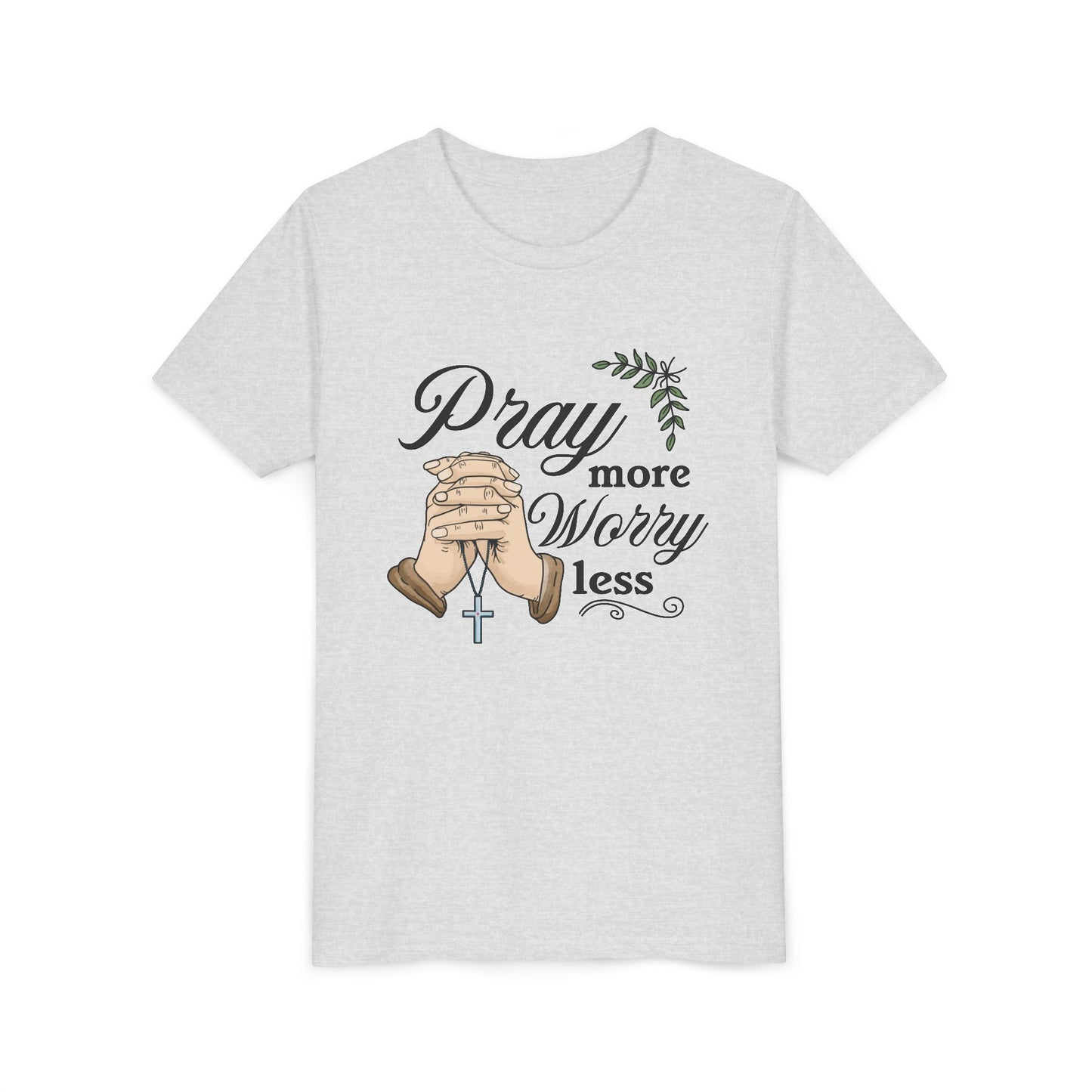 "Pray More Worry Less" Kids Shirt