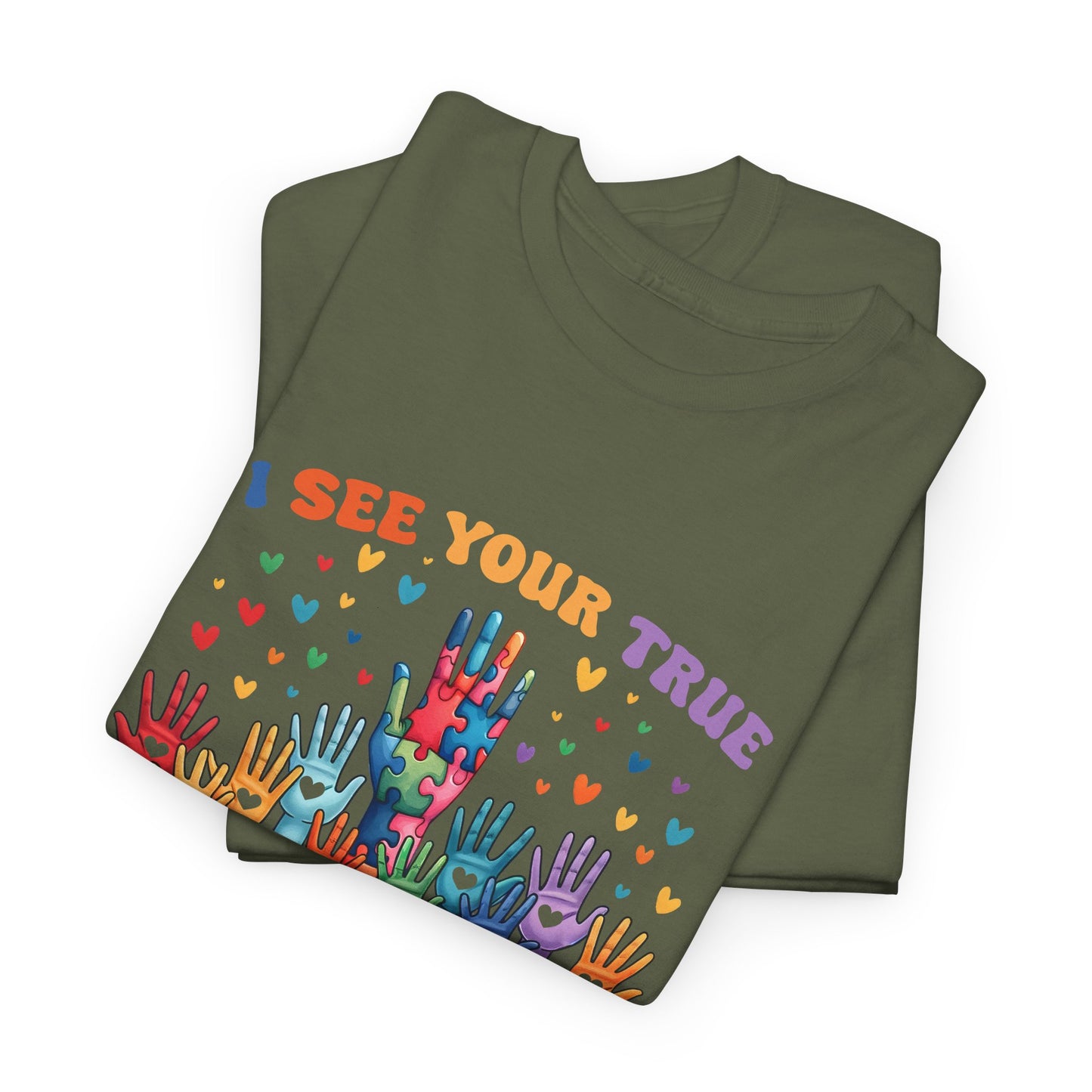 "I See Your True Colors" Rainbow Pride Tee