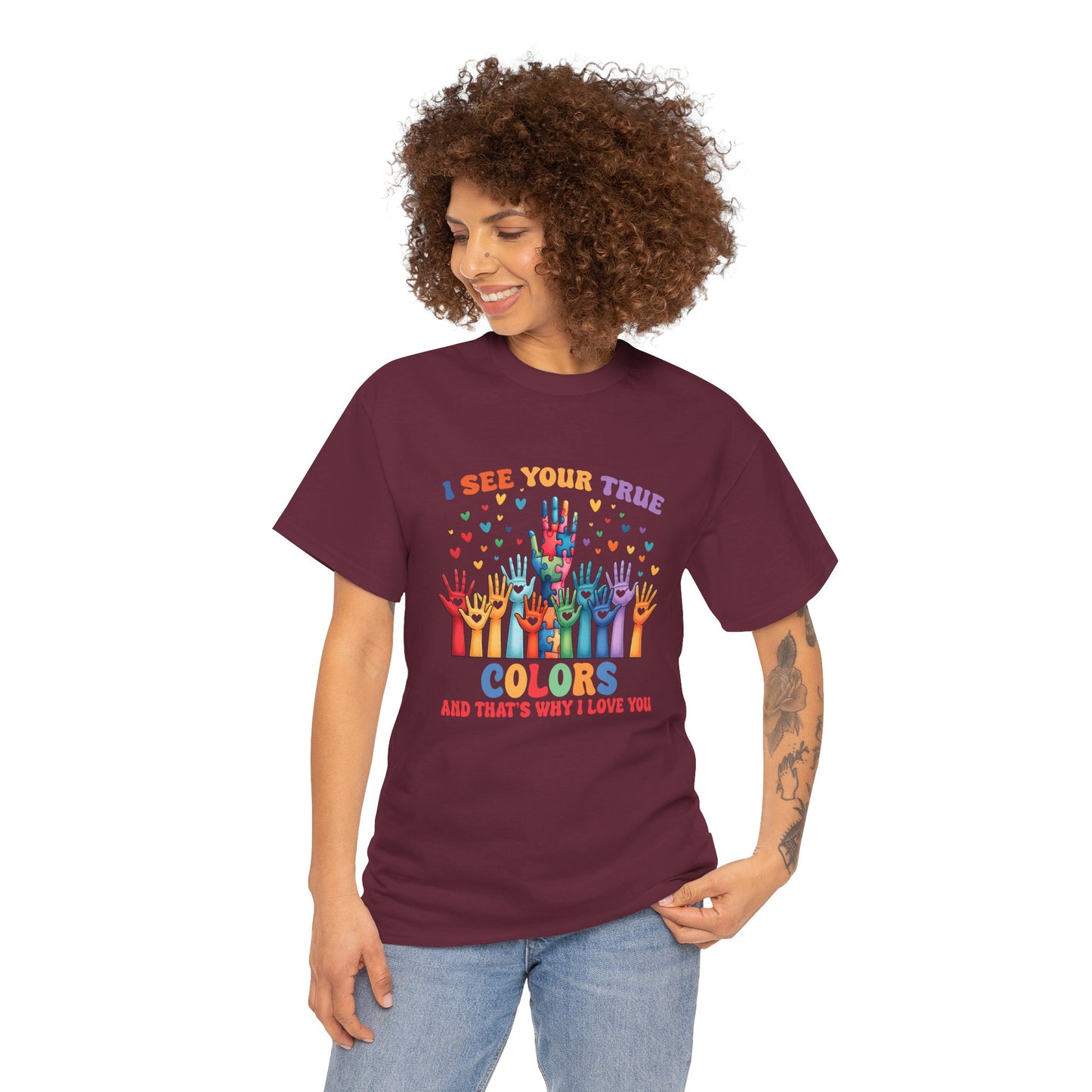 "I See Your True Colors" Rainbow Pride Tee