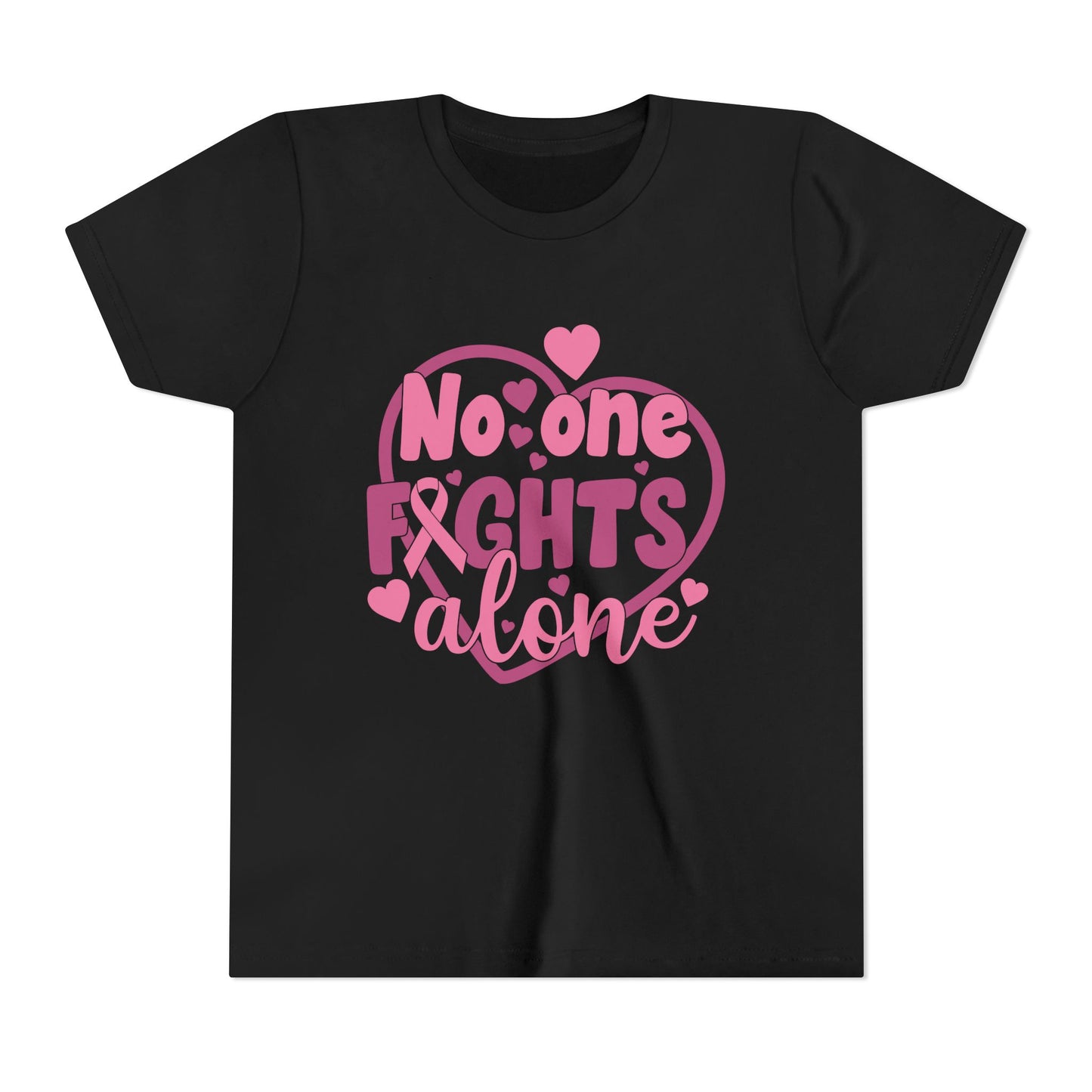 "No One Fights Alone"  Kids Shirt