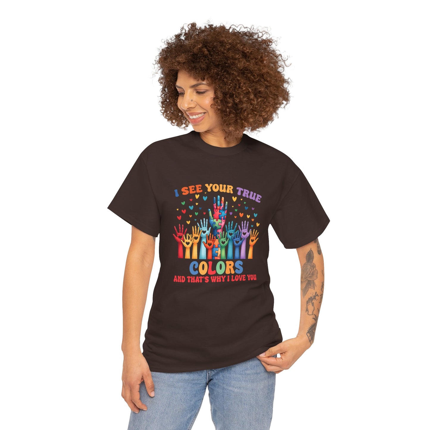 "I See Your True Colors" Rainbow Pride Tee