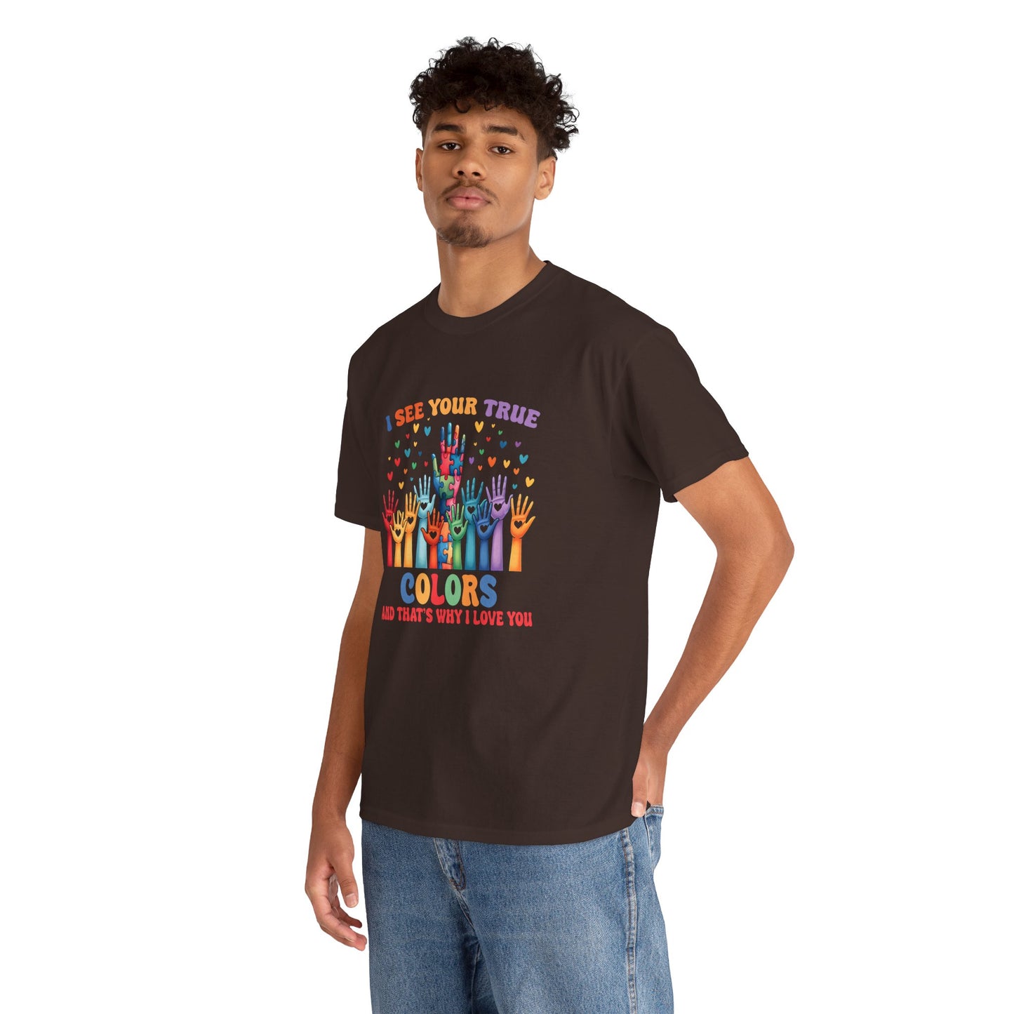 "I See Your True Colors" Rainbow Pride Tee