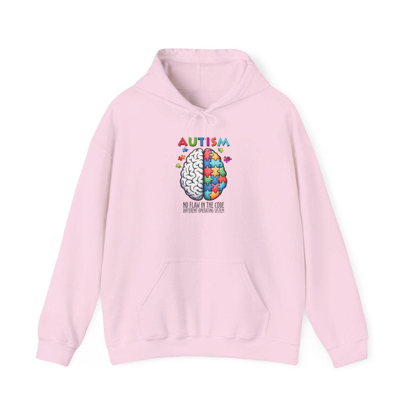 Autism Awareness Puzzle Brain Hoodie