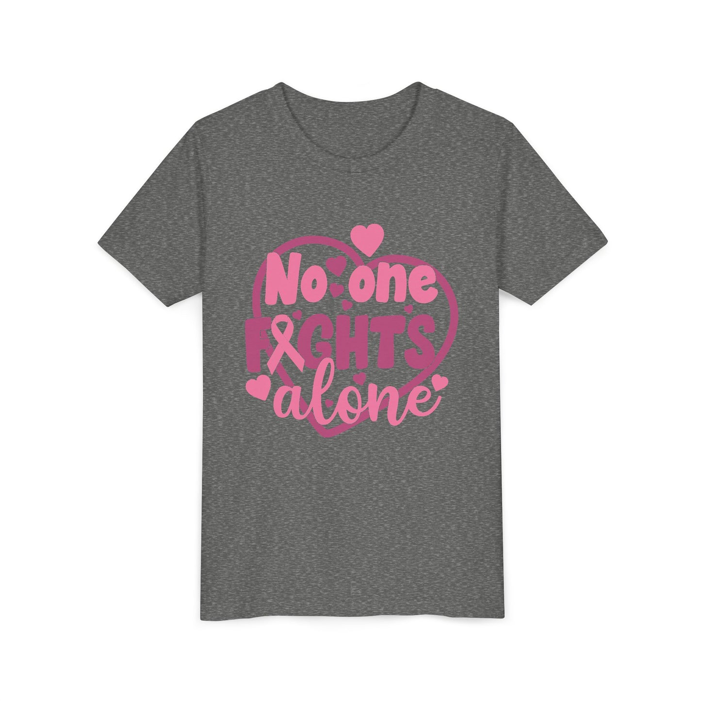 "No One Fights Alone"  Kids Shirt