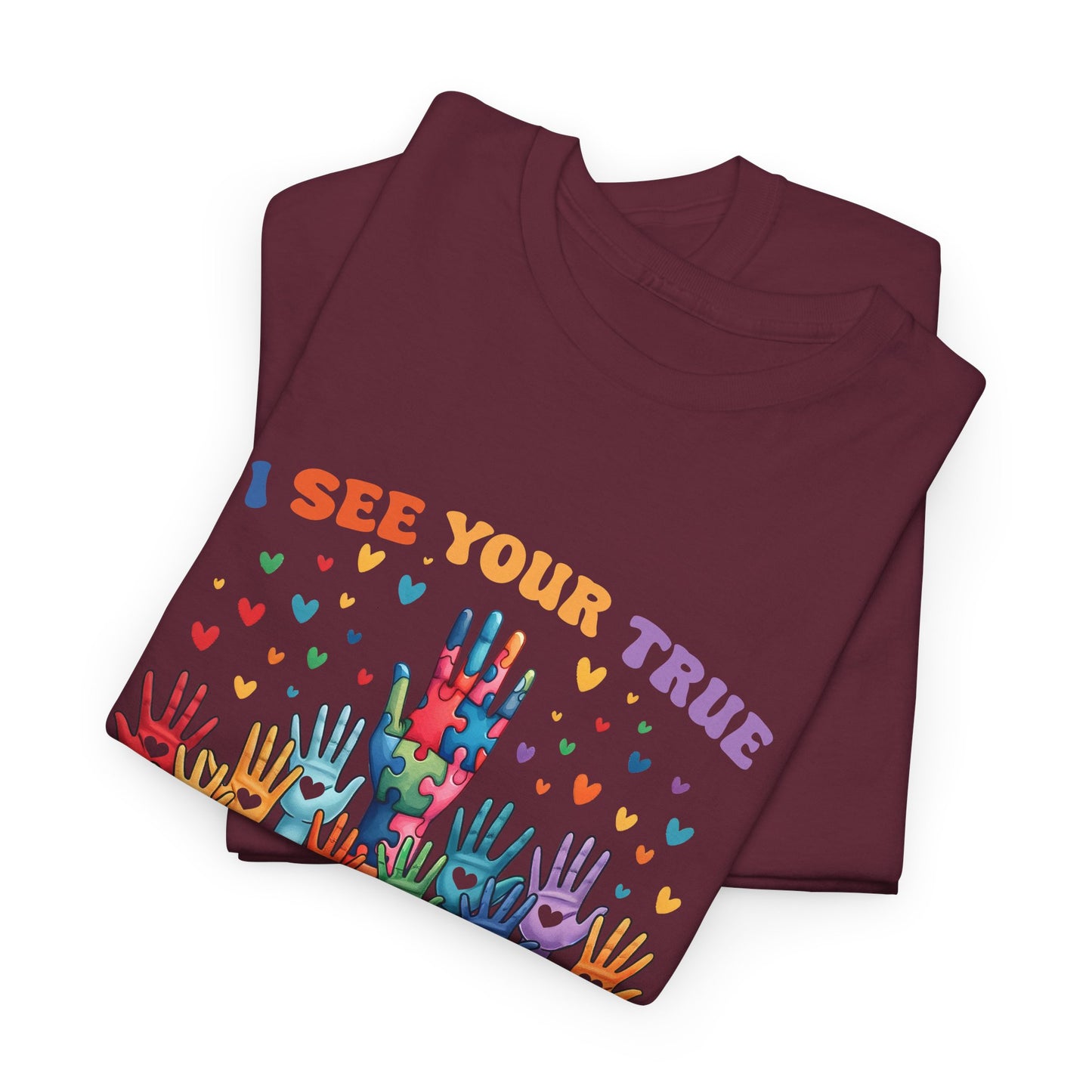 "I See Your True Colors" Rainbow Pride Tee