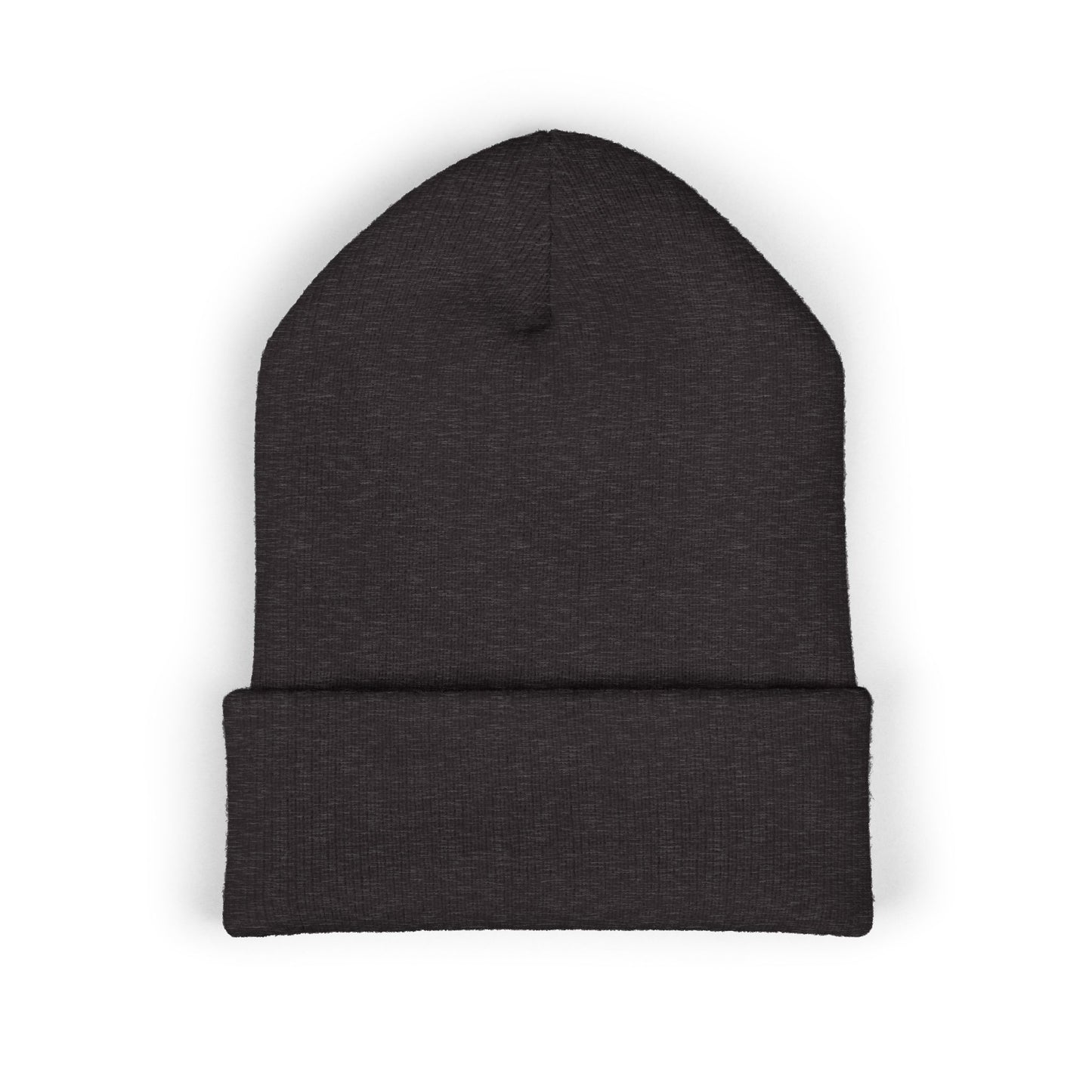 Original Embroidered Cuffed Beanie — Classic Winter Knit Hat