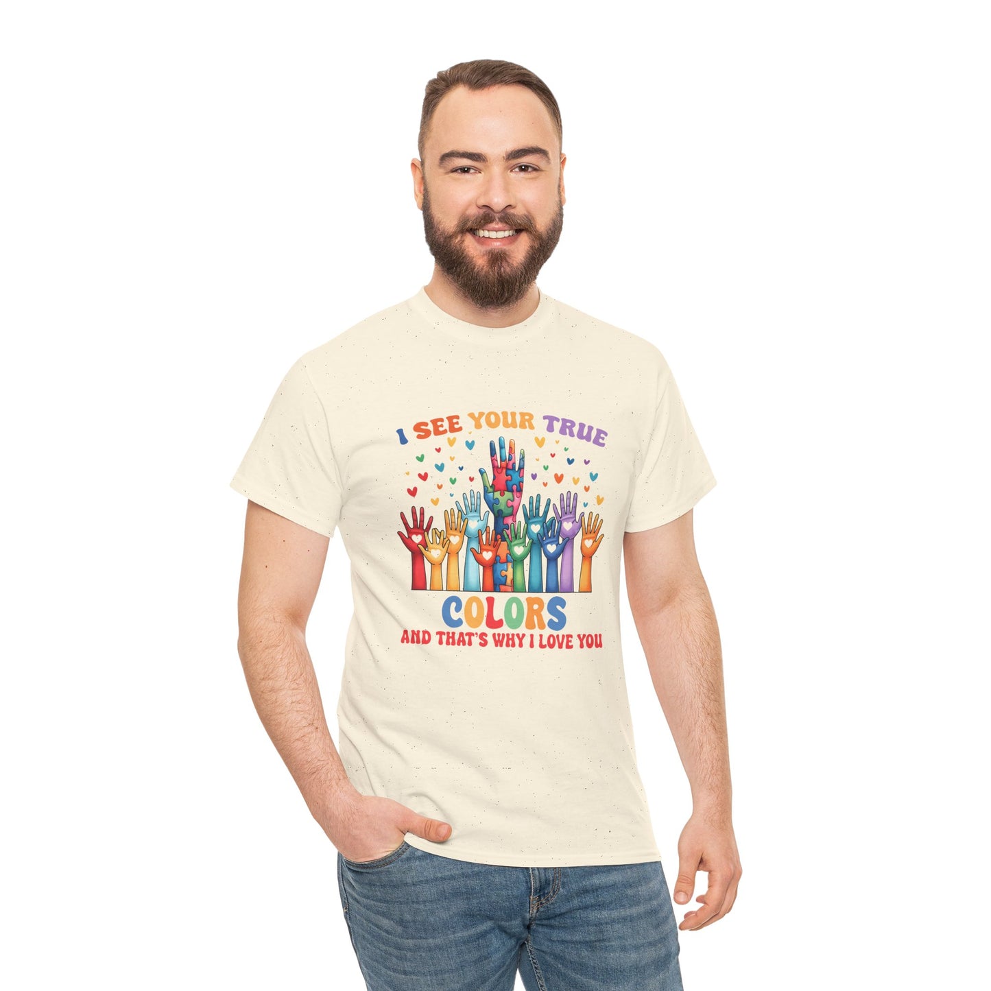 "I See Your True Colors" Rainbow Pride Tee
