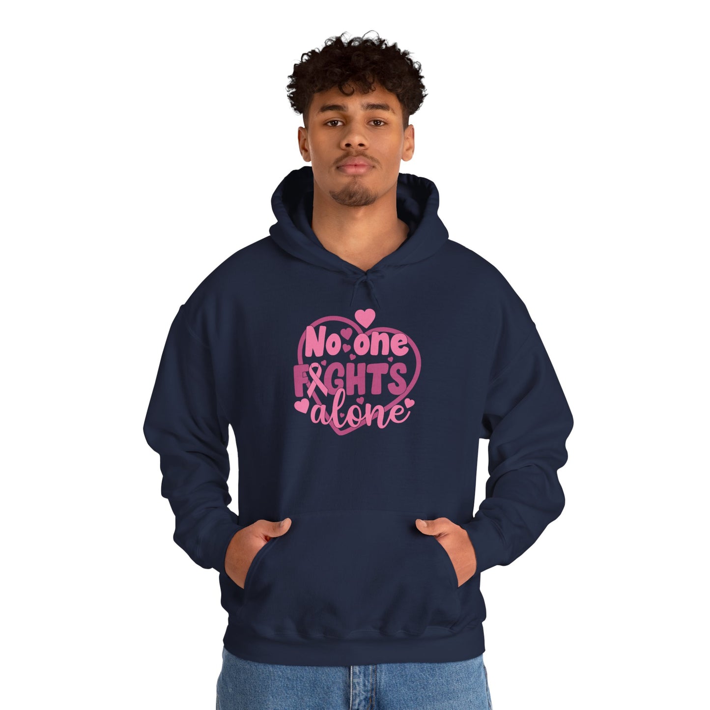 "No One Fights Alone" Hoodie