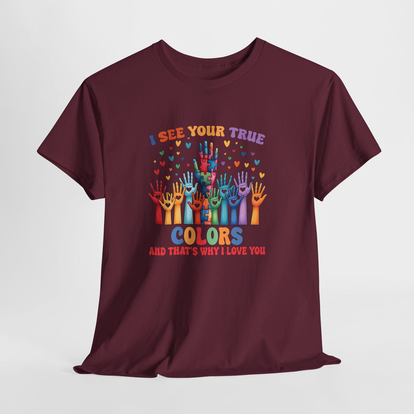 "I See Your True Colors" Rainbow Pride Tee