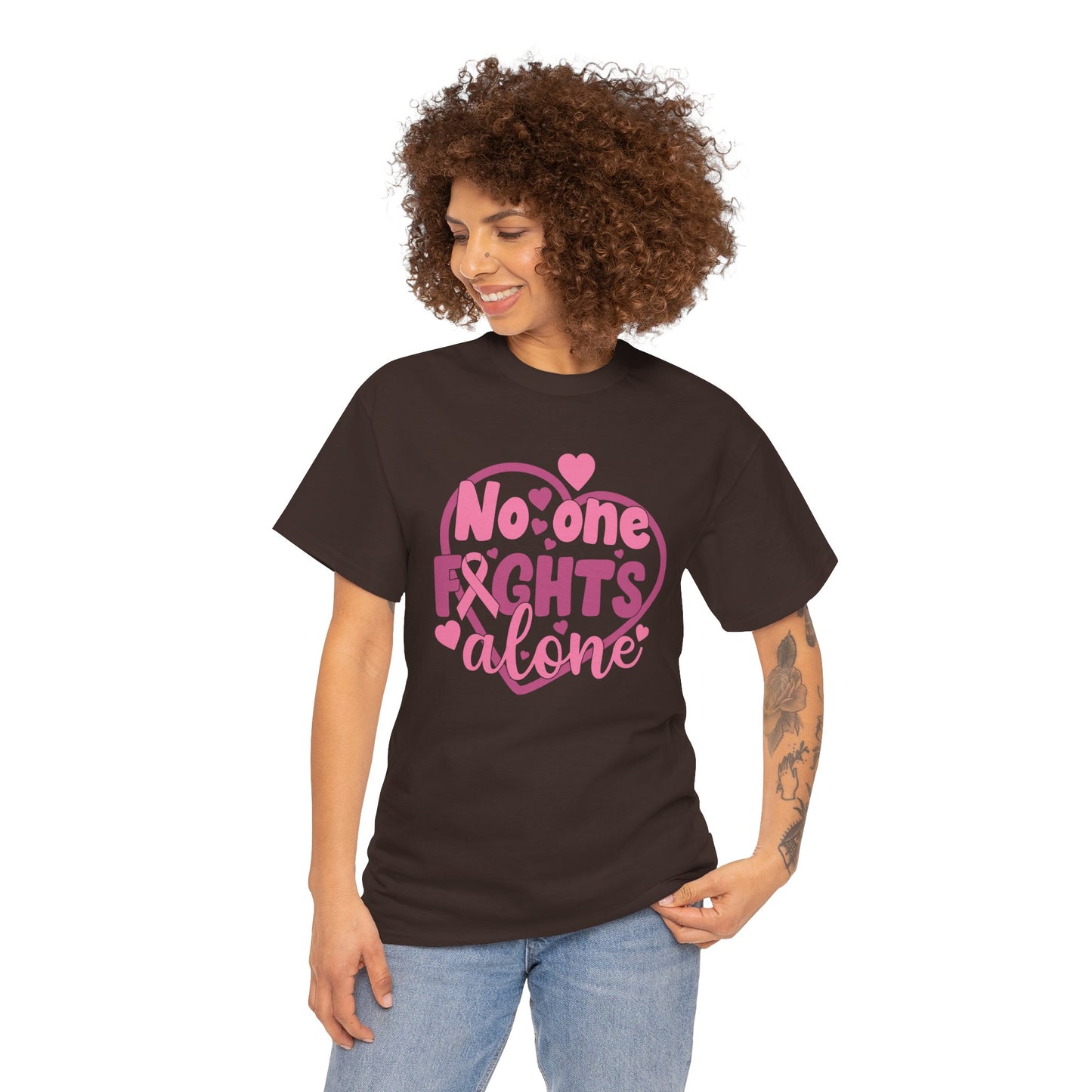 No One Fights Alone Tee