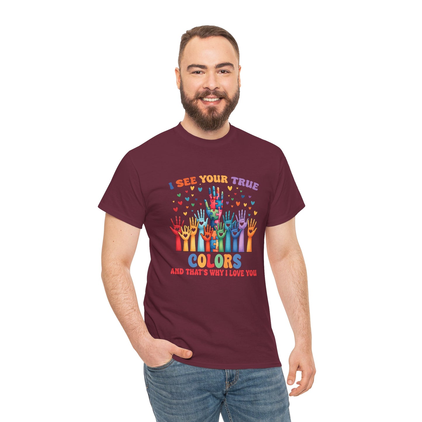 "I See Your True Colors" Rainbow Pride Tee