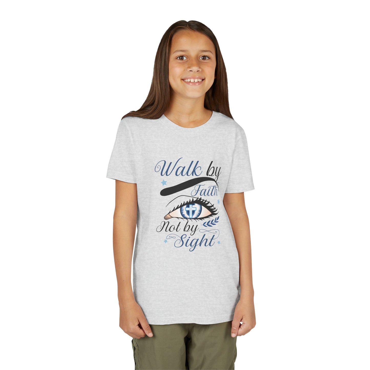 Youth Tee "Walk by Faith Not by Sight"