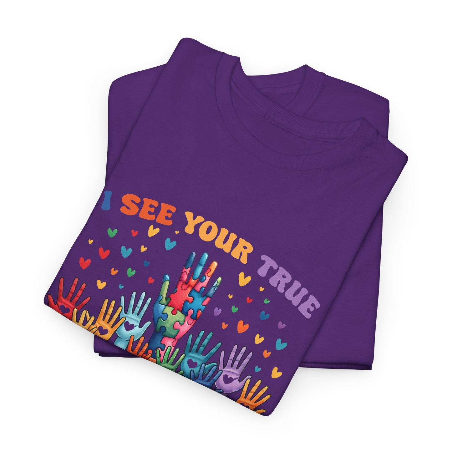 "I See Your True Colors" Rainbow Pride Tee