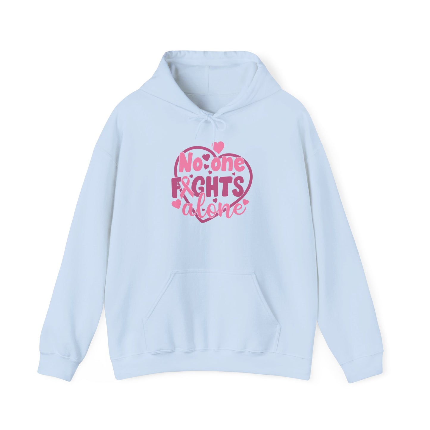 "No One Fights Alone" Hoodie