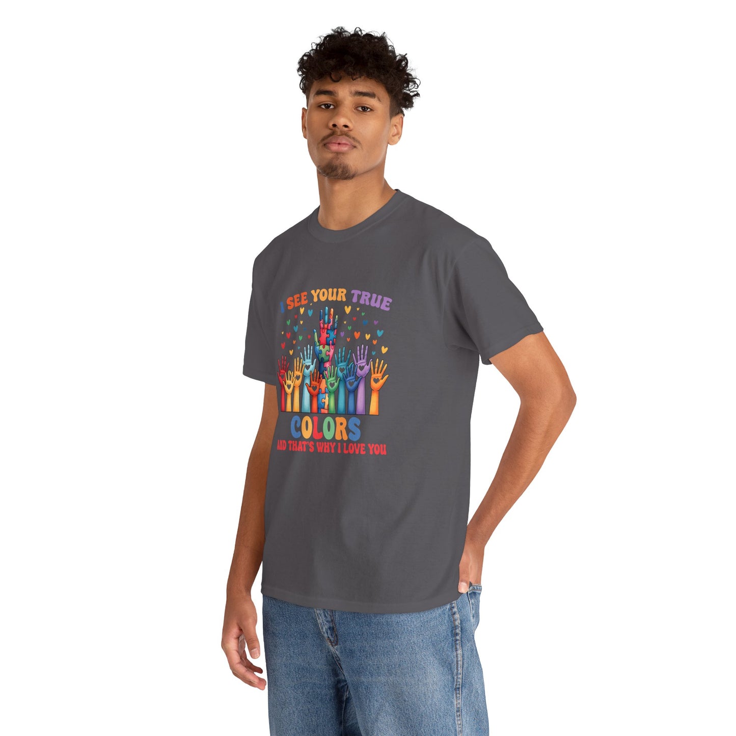 "I See Your True Colors" Rainbow Pride Tee