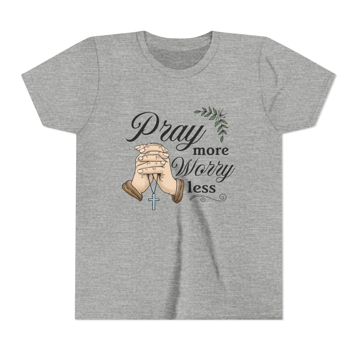 "Pray More Worry Less" Kids Shirt