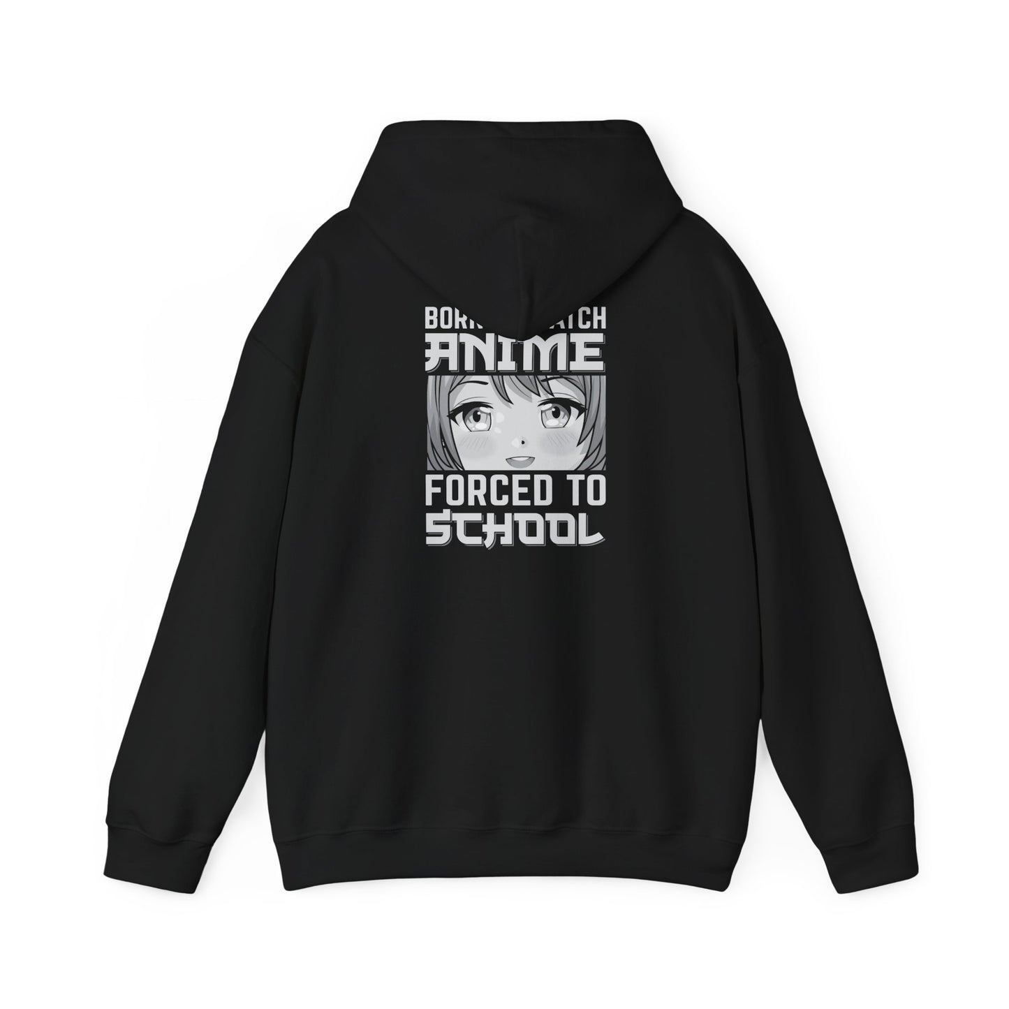 Anime Hoodie – “Forced to School”