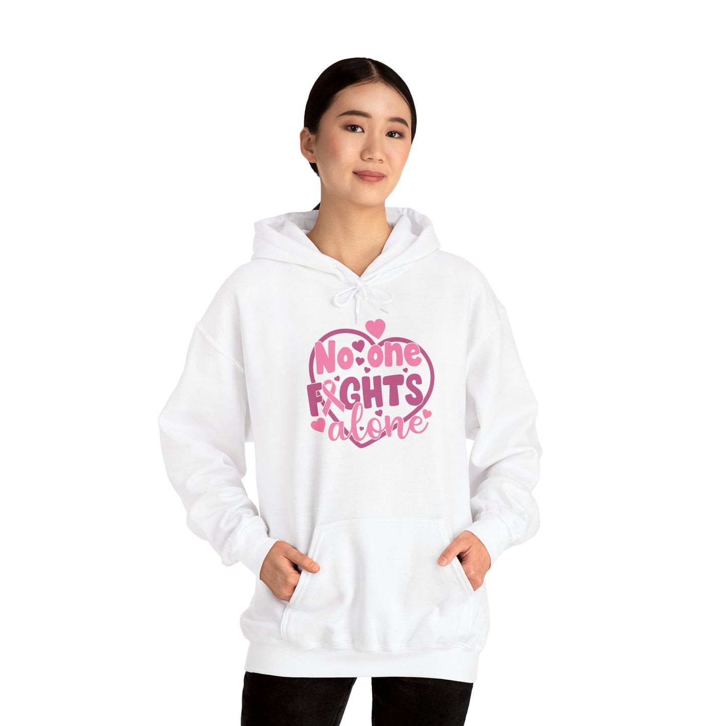"No One Fights Alone" Hoodie