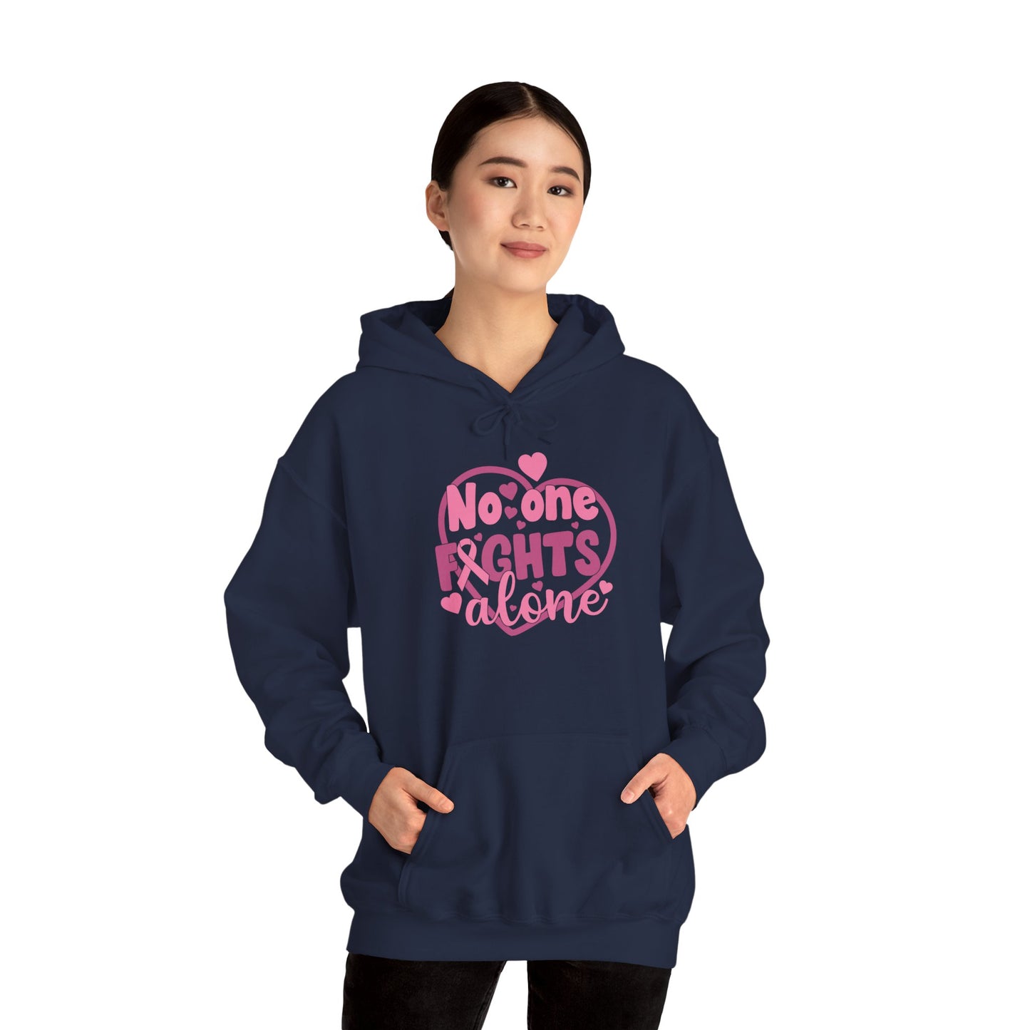 "No One Fights Alone" Hoodie