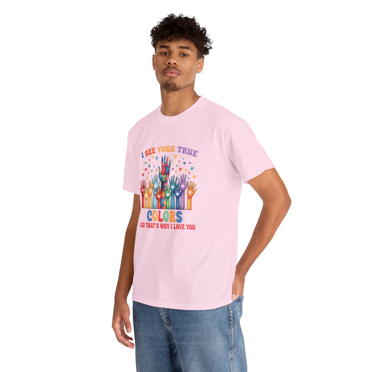 "I See Your True Colors" Rainbow Pride Tee