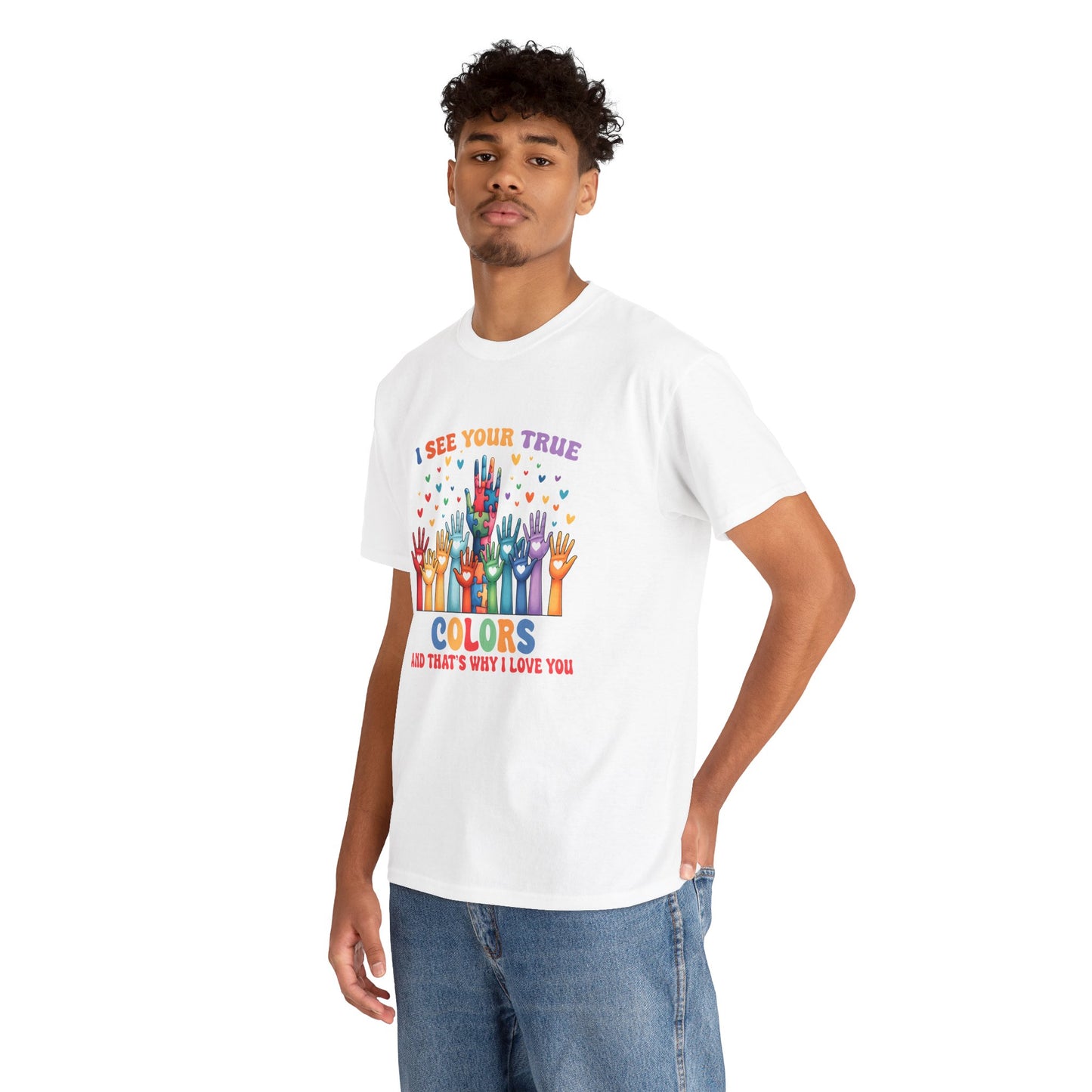 "I See Your True Colors" Rainbow Pride Tee