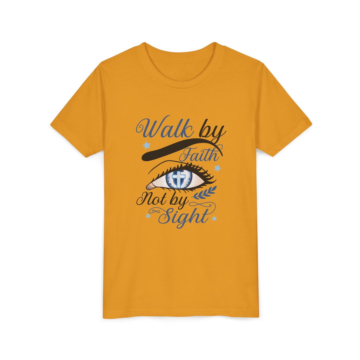 Youth Tee "Walk by Faith Not by Sight"