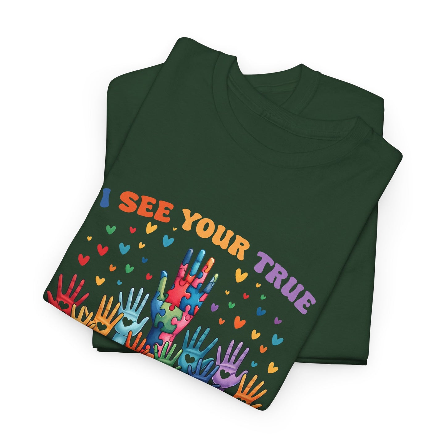 "I See Your True Colors" Rainbow Pride Tee