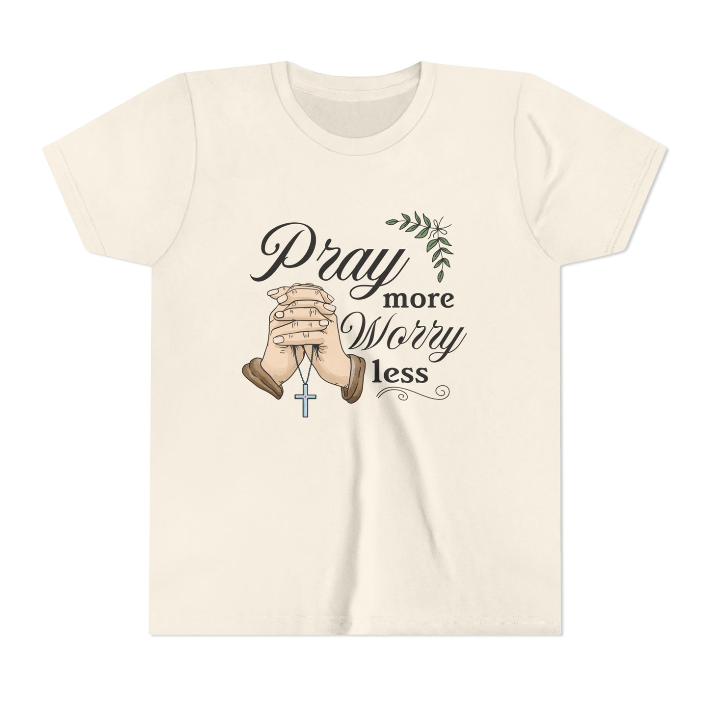 "Pray More Worry Less" Kids Shirt