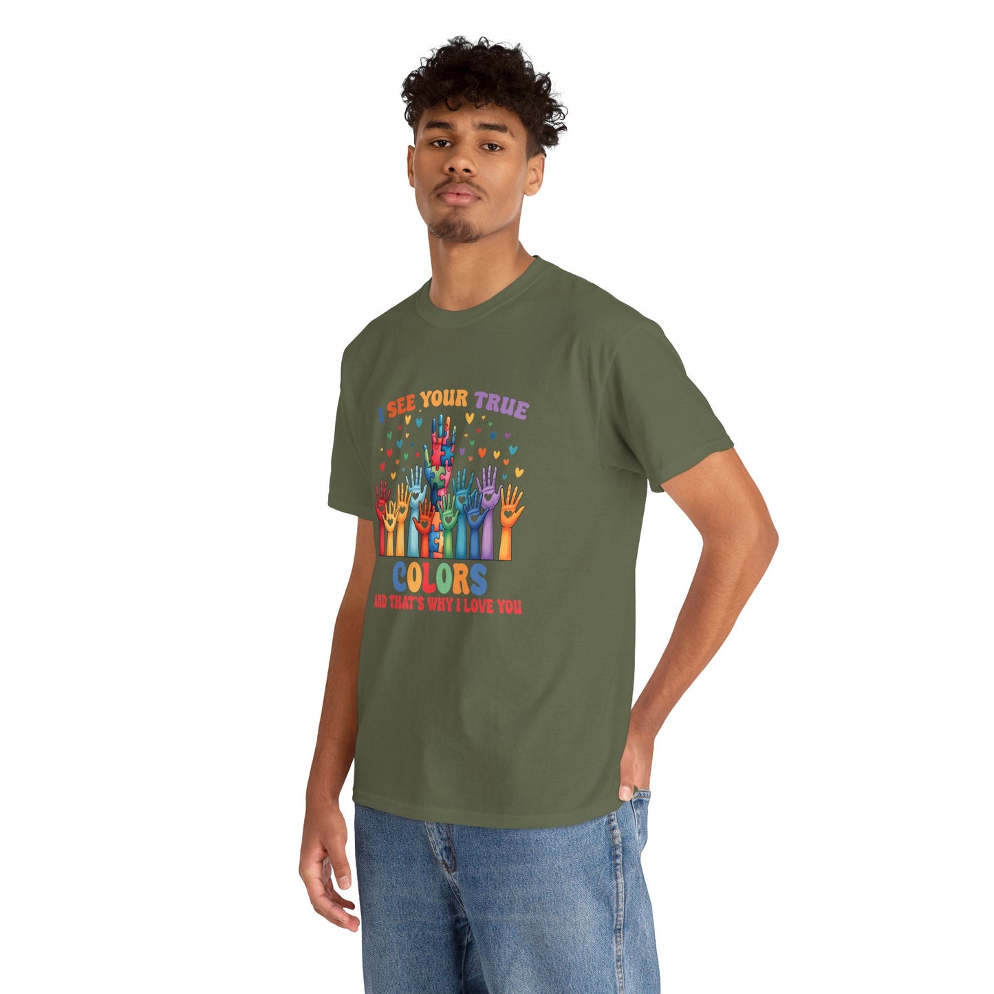 "I See Your True Colors" Rainbow Pride Tee